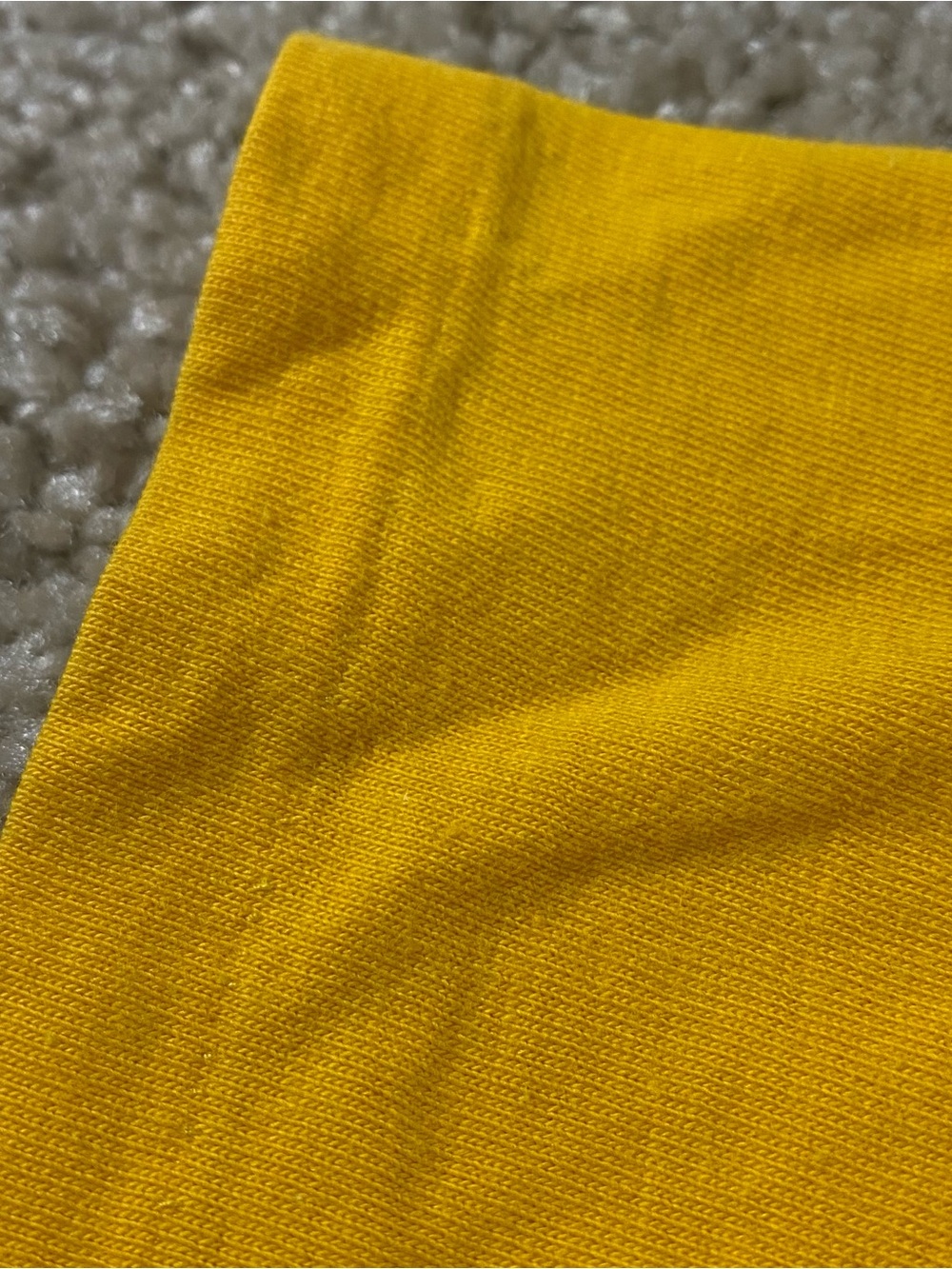 Vintage University of Oregon Yellow Green Shirt Medium Spell Out Collegiate M - Picture 5 of 8
